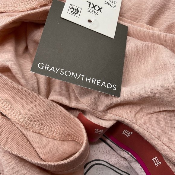 Grayson Threads Women's Short Sleeve Graphic T-Shirt Just Married XXL - Picture 5 of 6